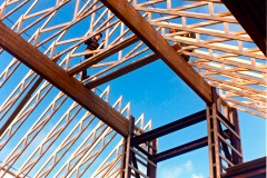 Roof under construction