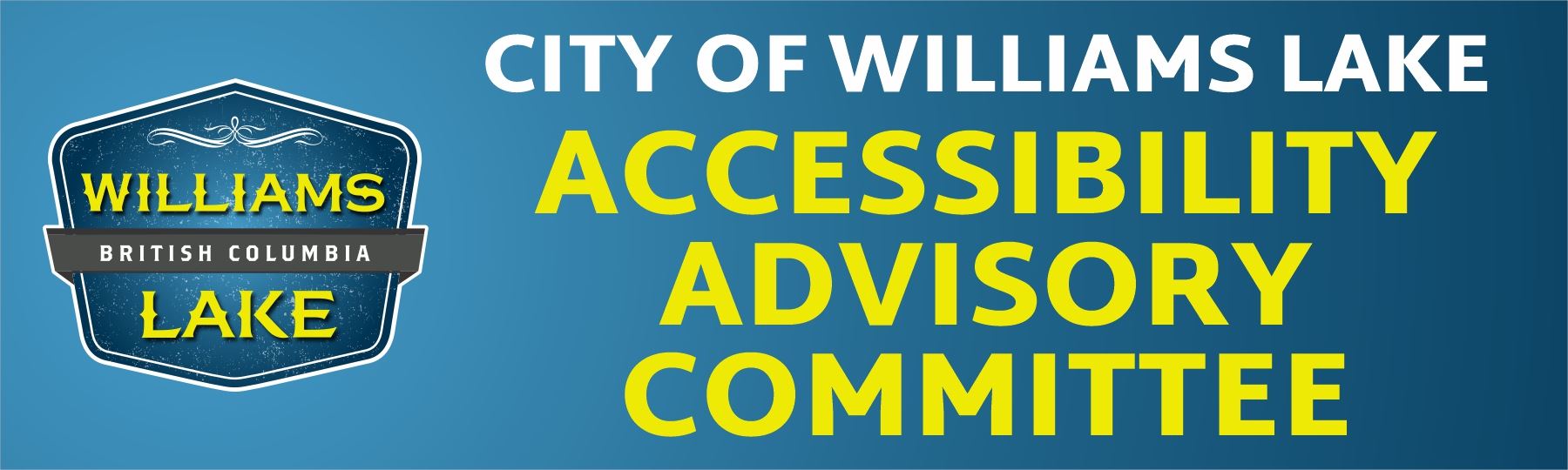 Accessibility Advisory Committee Banner